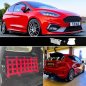 Preview: Clubsport Komplettset - Strebe mit Netz und Teppich für Ford Fiesta ST MK8